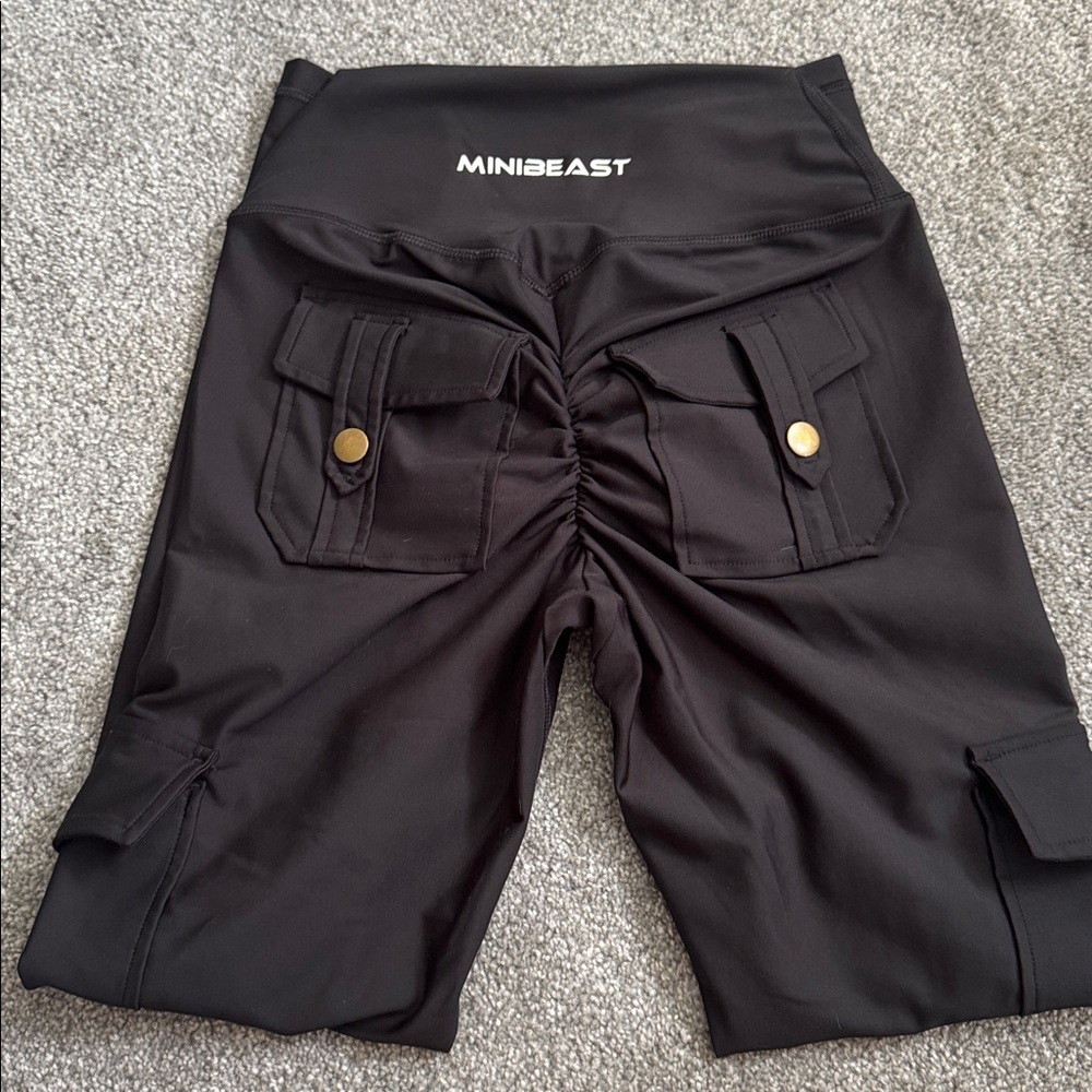 Minibeast Black Leggings with Pocket - Picture 3 of 4